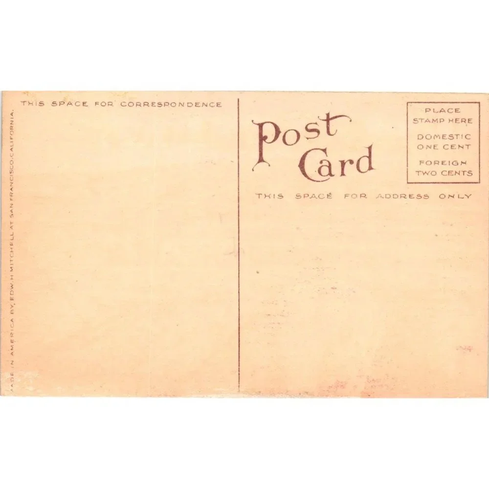 Log Boom In The Northwest Postcard Travel Souvenir Unposted Vintage 2761 A